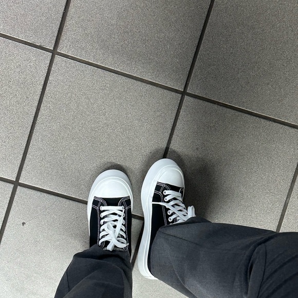 Canvas shoes with heel - Picture 8 of 8